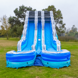 IMG 1476 1750351292 Ocean Blue 20FT Dual Lane Slide
