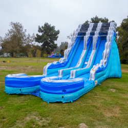 IMG 1477 1750351292 Ocean Blue 20FT Dual Lane Slide
