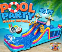 Pool Party Obstacle Course (Wet or Dry)